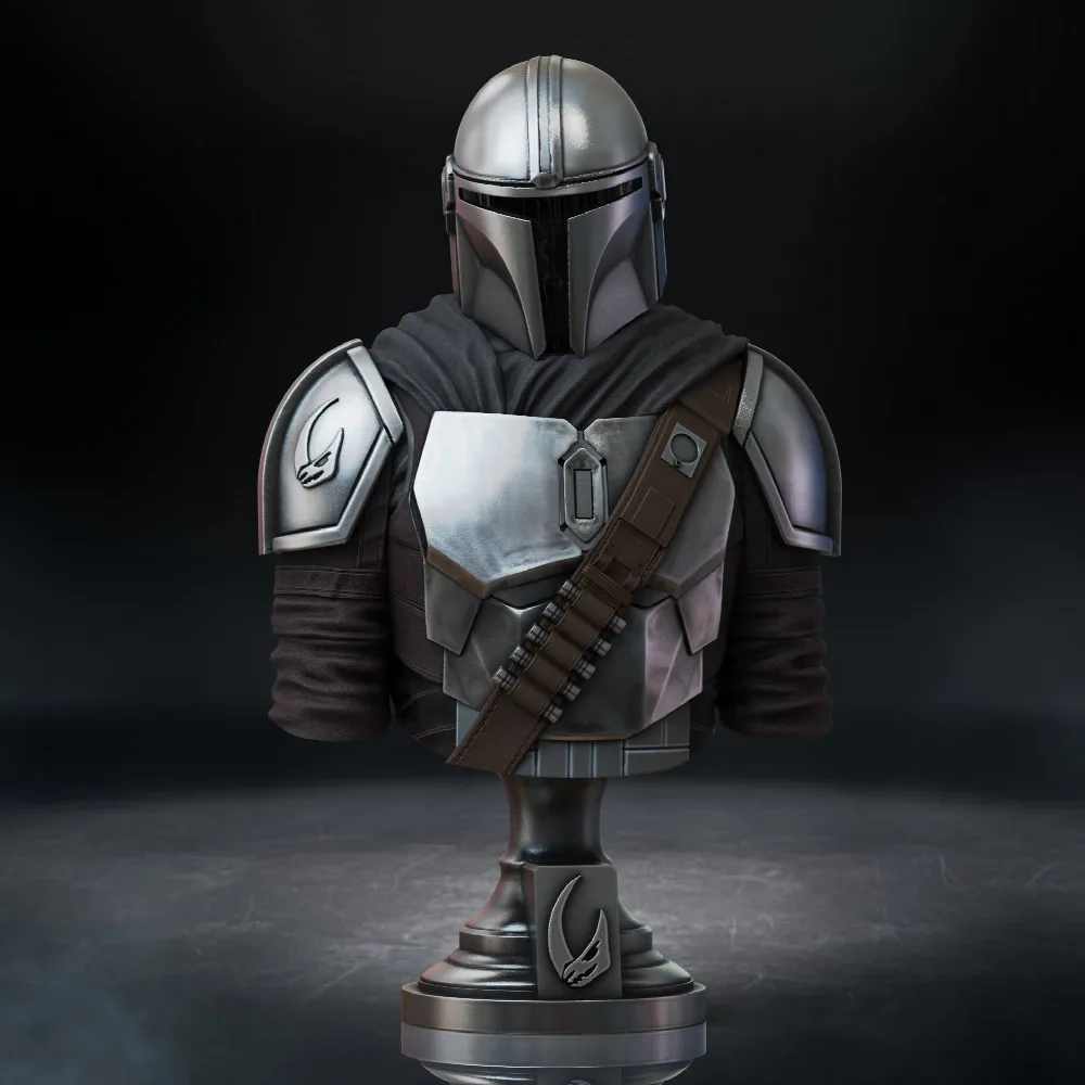 The Mandalorian bust