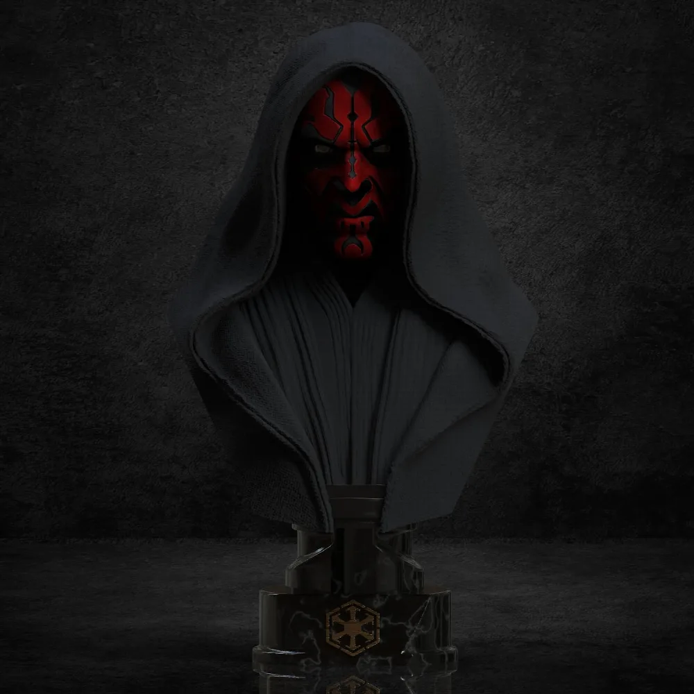 Darth Maul Bust Hooded