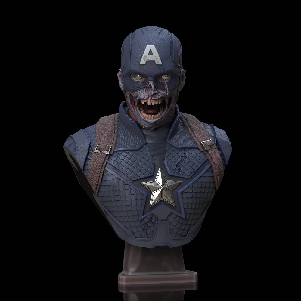 Zombie Captain America