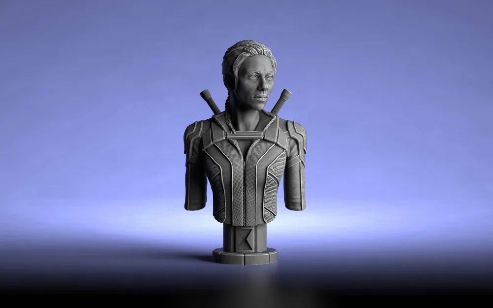 Black Widow Bust