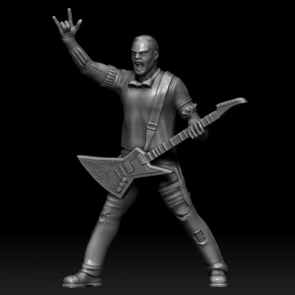 Michael Maniac – Cyberpunk Miniature
