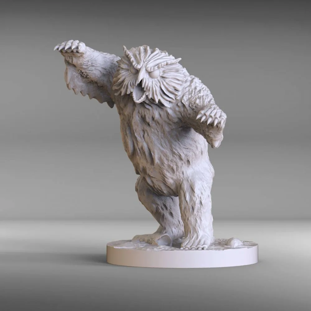 Owlbear Miniature